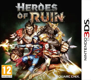 Heroes of Ruin (Europe)(En,Fr,Ge,It,Es) box cover front